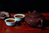 紫砂壶搭配普洱茶，完美