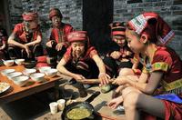 侗族的打油茶的习惯茶文化