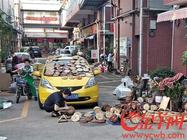 “山竹”过后：芳村茶叶市场清理工作接近尾声，部分店铺恢复营业