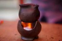 剑川品黑陶烤茶，竟然使用一套获国家金奖茶具